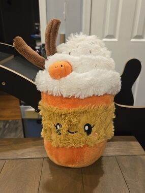 Large Pumpkin Spice Latte PSL Squishable Plush Comfort Food